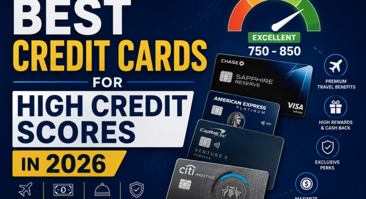 Best Credit Cards for High Credit Scores in 2026
