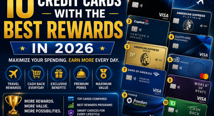 10 Credit Cards With the Best Rewards in 2026