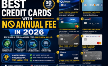 Best Credit Cards With No Annual Fee in 2026