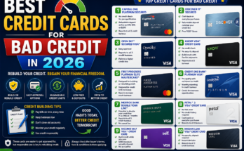 Best Credit Cards for Bad Credit in 2026