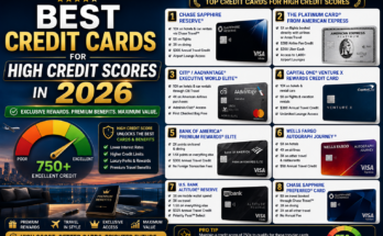 Best Credit Cards for High Credit Scores in 2026